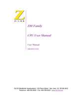 Z80 Family CPU User Manual, by Zilog